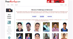 Desktop Screenshot of freemarriage.com